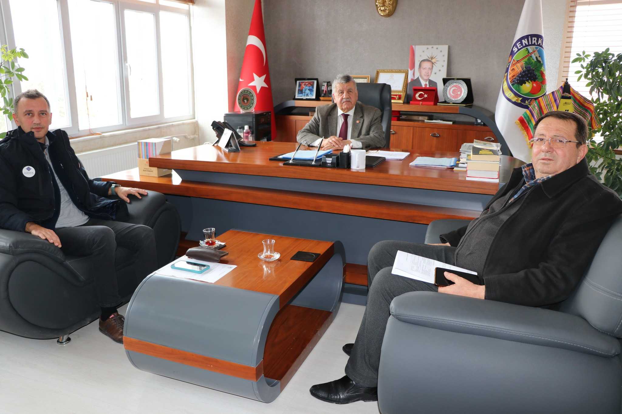 İller Bankası Antalya Bölge Müdürü’nden Başkanımıza Ziyaret