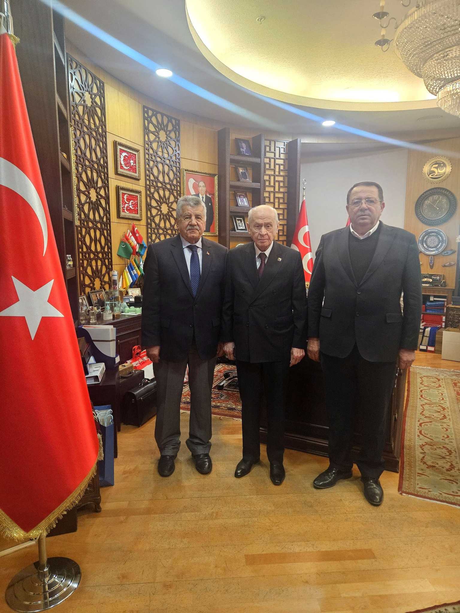 Başkanımızdan Liderimiz Devlet Bahçeli Beyefendi’ye Anlamlı Ziyaret