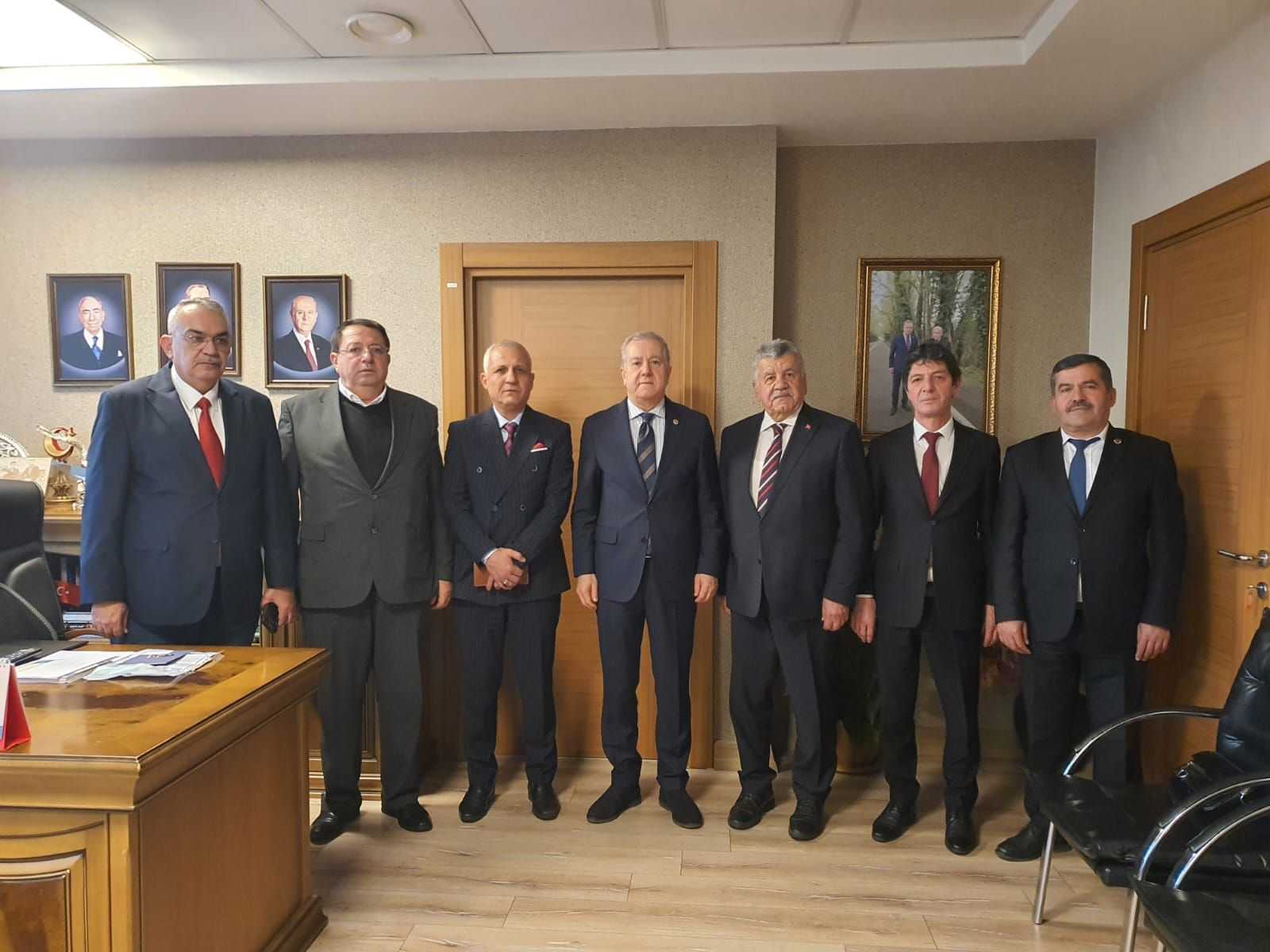 Milliyetçi Hareket Partisi Genel Başkan Yardımcımıza Ziyaret