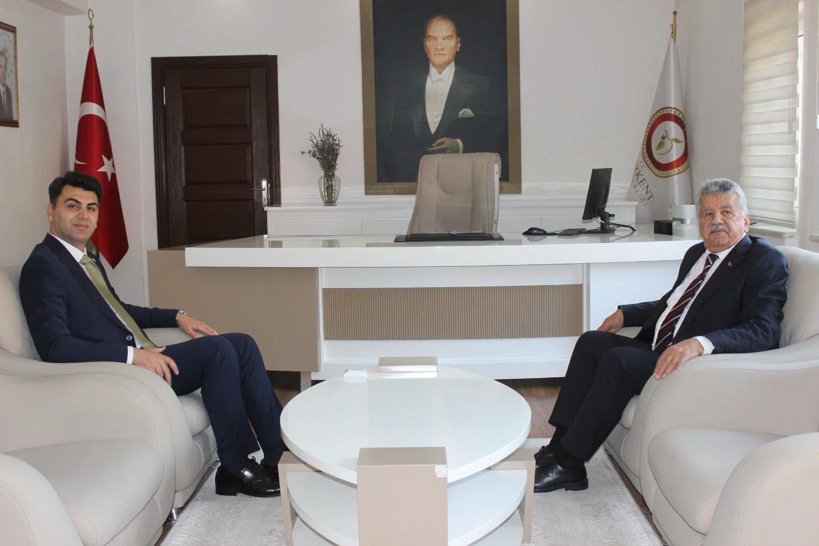 Belediye Başkanımız Sayın Hüseyin Baykal’dan Yeni Kaymakamımıza "Hayırlı Olsun" Ziyareti